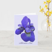 De Siberische Kaart van de Nota van de Iris (Gele Bloem)