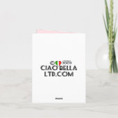 De Siberische Schor Kaart van de Verjaardag (Achterkant)