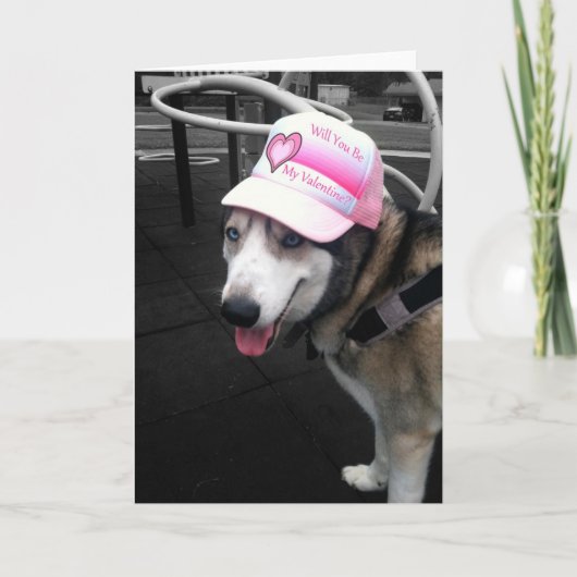 De Siberische Schor Kaart van Valentijn (Voorkant)