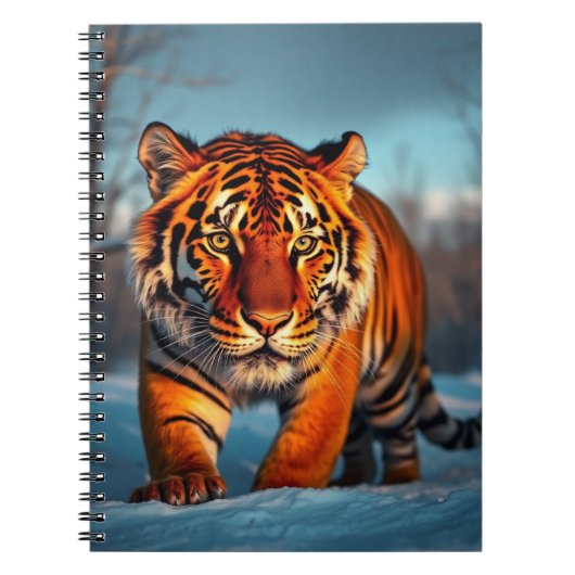 De Siberische tijger Notitieboek (Voorkant)