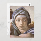 De sibille Van Delphi in detail Briefkaart (Voorkant / Achterkant)