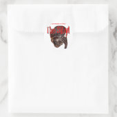 De Sibyl Sticker Ronde (Tas)