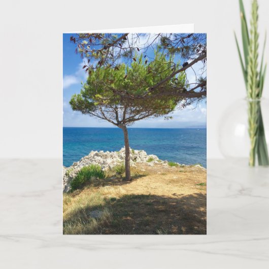 De Siciliaanse Boom Feestdagen Kaart (Voorkant)