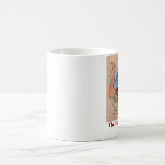 De Siciliaanse Trinacria Koffiemok (Center)