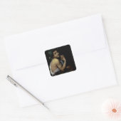 De Sick Bacchus, 1591 Vierkante Sticker (Envelop)