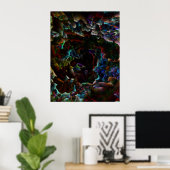 De sidewalk van 35 x 46 inch poster (Thuiskantoor)