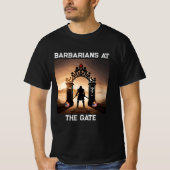 De Siege: Barbaren bij de poorten van Amerika T-shirt (Voorkant)