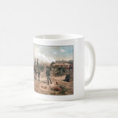 De Siege van Atlanta — Burgeroorlog Koffiemok (Voorkant rechts)