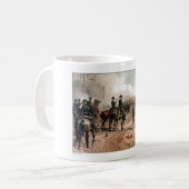 De Siege van Atlanta — Burgeroorlog Koffiemok (Voorkant links)