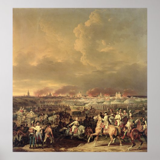 De Siege van Lille door Albert de Saxe-Tachen Poster (Voorkant)