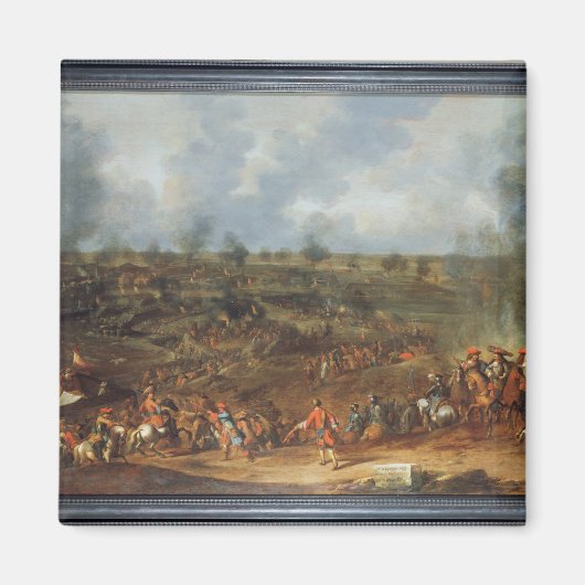 De Siege van Namur, 1692, 18e eeuw Magneet (Voorkant)