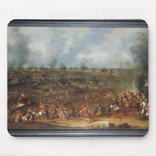 De Siege van Namur, 1692, 18e eeuw Muismat (Voorkant)
