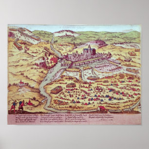 De Siege van St. Quentin, 27 juli 1557 Poster
