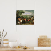 De Siege van Tournai door Louis XIV Poster (Keuken)