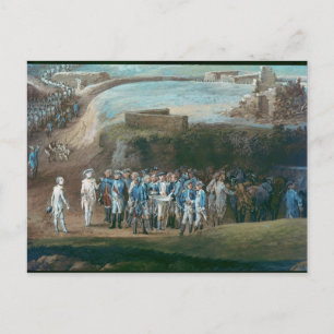 De Siege van Yorktown Briefkaart