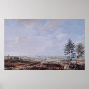 De Siege van Yorktown in 1781, 1784 Poster