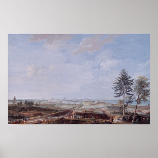 De Siege van Yorktown in 1781, 1784 Poster (Voorkant)