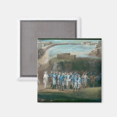 De Siege van Yorktown Magneet (Voorkant / Achterkant)