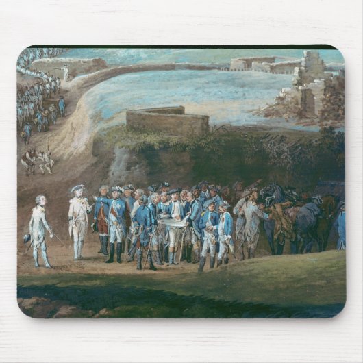De Siege van Yorktown Muismat (Voorkant)