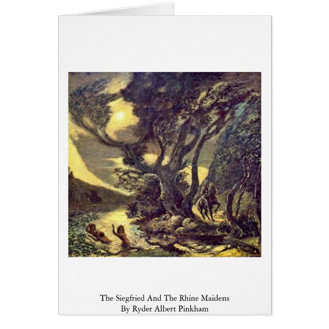 De Siegfried en de Rijn Maidens (Voorkant)