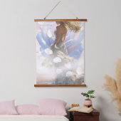 De sierlijke bloei hangend wandkleed (Slaapkamer)