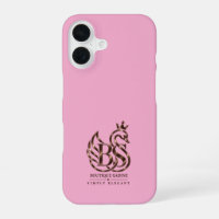 De sierlijke zwaan minimalistische blush iPhone