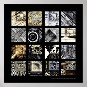 De Sierpinski-variaties Poster