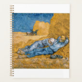 De Siesta 1890 van Vincent van Gogh Planner (Voorkant)