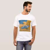 De Siesta 1890 van Vincent van Gogh T-shirt (Voorkant volledig)