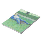 De Siesta (door Gustave Caillebotte) Notitieblok (Linkerzijde)