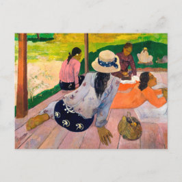 De Siesta | Paul Gauguin | Briefkaart