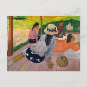 De siësta   Paul Gauguin Briefkaart