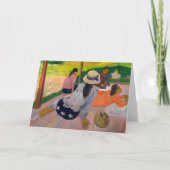 De siësta | Paul Gauguin Kaart (Voorkant)