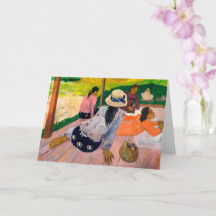 De Siesta Paul Gauguin Kaart