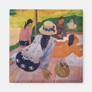 'De Siesta' - Paul Gauguin Magnet