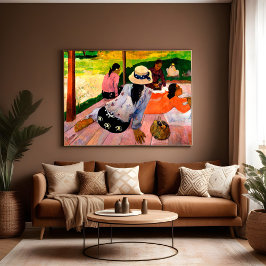 De Siesta van Paul Gauguin Poster