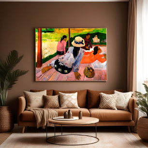 De Siesta van Paul Gauguin Poster