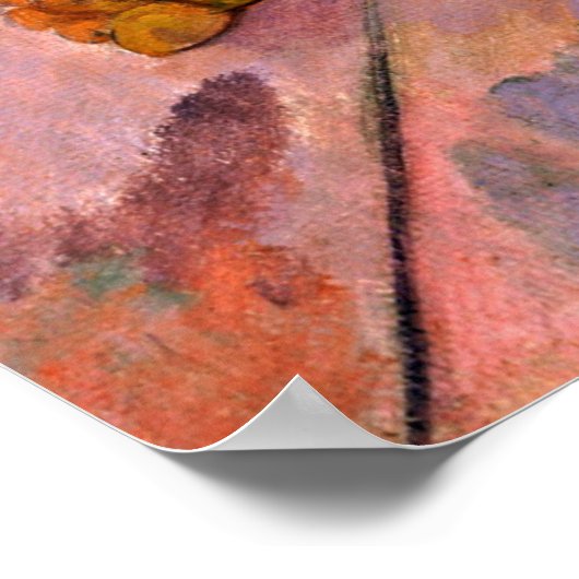 De Siesta van Paul Gauguin Poster (Hoek)