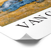 De Siesta van Vincent van Gogh Poster (Hoek)