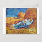 De Sieste de Vincent Van Gogh Briefkaart (Voorkant)