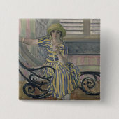 De Sigarette Vierkante Button 5,1 Cm (Voorkant)