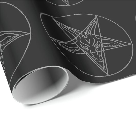 De Sigil van Baphomet Cadeaupapier (Rol Hoek)