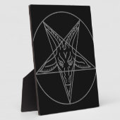 De Sigil van Baphomet Fotoplaat (Zijkant)