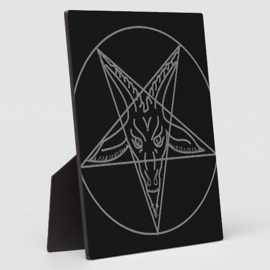 De Sigil van Baphomet Fotoplaat (Zijkant)