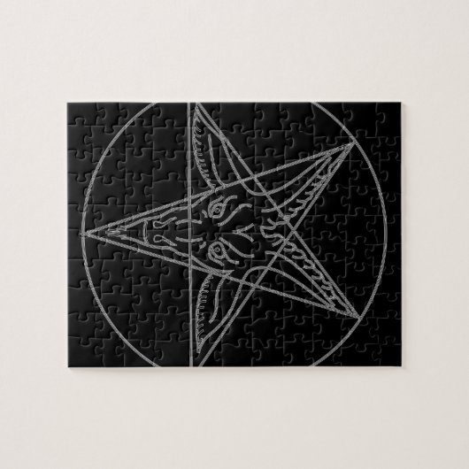De Sigil van Baphomet Legpuzzel (Horizontaal)