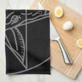 De Sigil van Baphomet Theedoek (Quarter Fold)