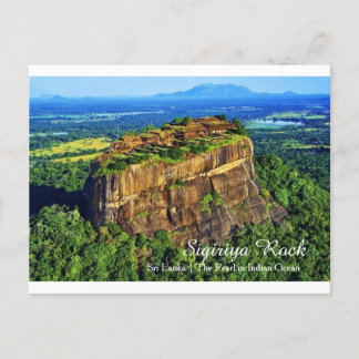 De Sigiriya Rock Briefkaart