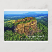 De Sigiriya Rock  Briefkaart (Voorkant)