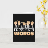 De signalen zijn een duizend Woorden het Amerikaan Kaart (Gele Bloem)