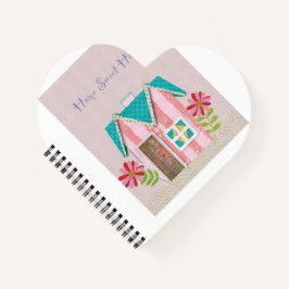 De Signature Whimsy (Roze & Turkoois) Notitieboek